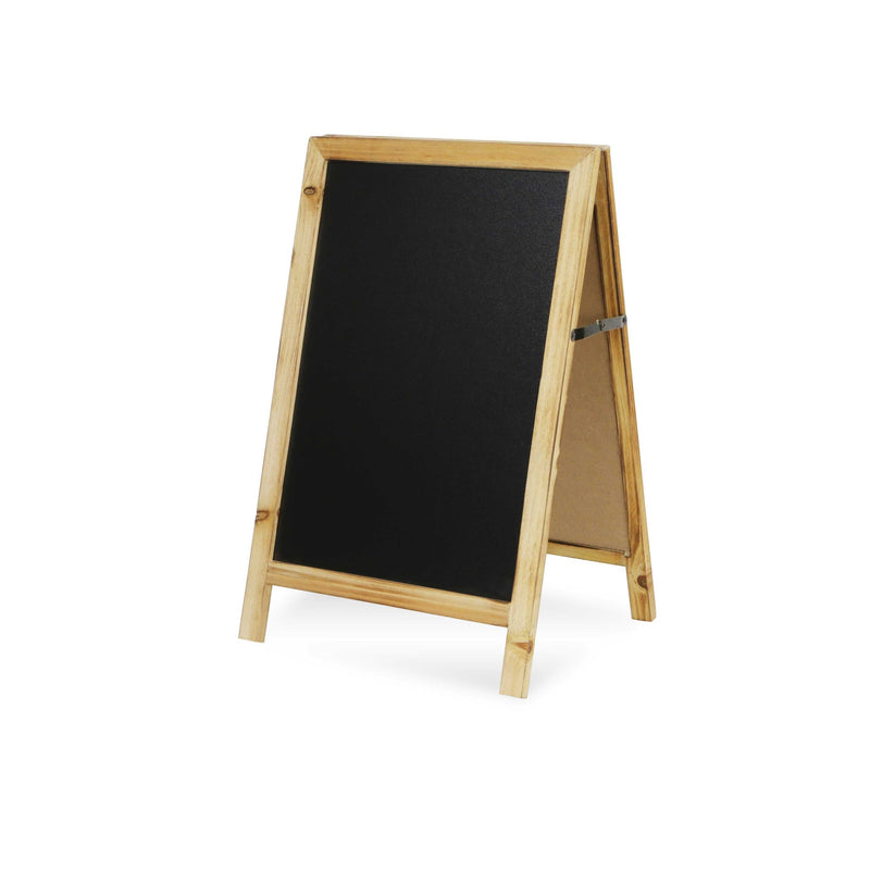 Large Double Sided Wood Frame Chalkboard