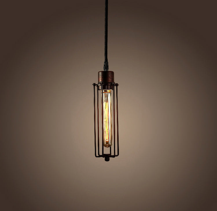 Lorelei 1-light Adjustable Height Antique Edison Pendant with Bulb