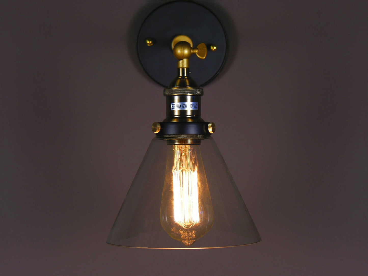 Lilo Glass Antique Edison Light