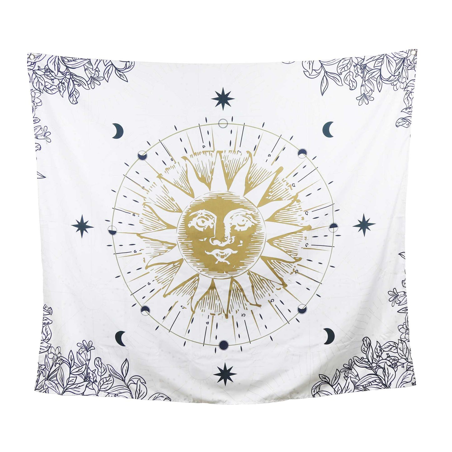 Sun Moon and Stars Celestial Wall Tapesty