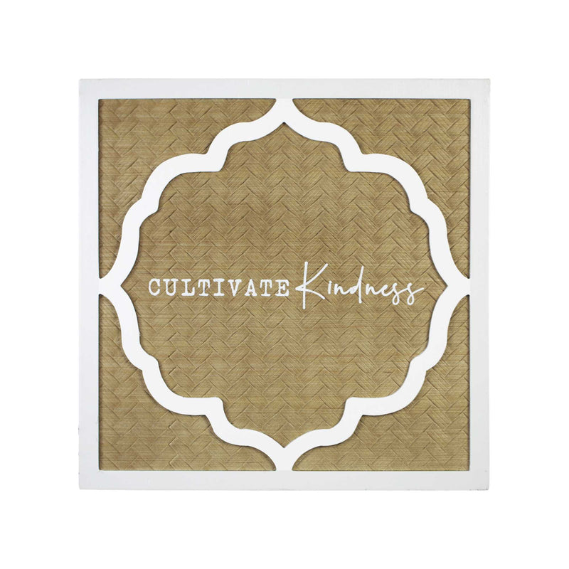 16" X 16" 'Cultivate Kindness" Framed Wall Art