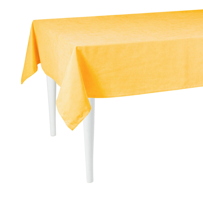 84" Merry Christmas Rectangle Tablecloth in Yellow
