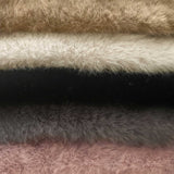 Luxe Faux Rabbit Fur Rectangular Rug 3 x 5 - Ivory