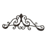 Brown Curved Rustic Door Topper Wall Decor