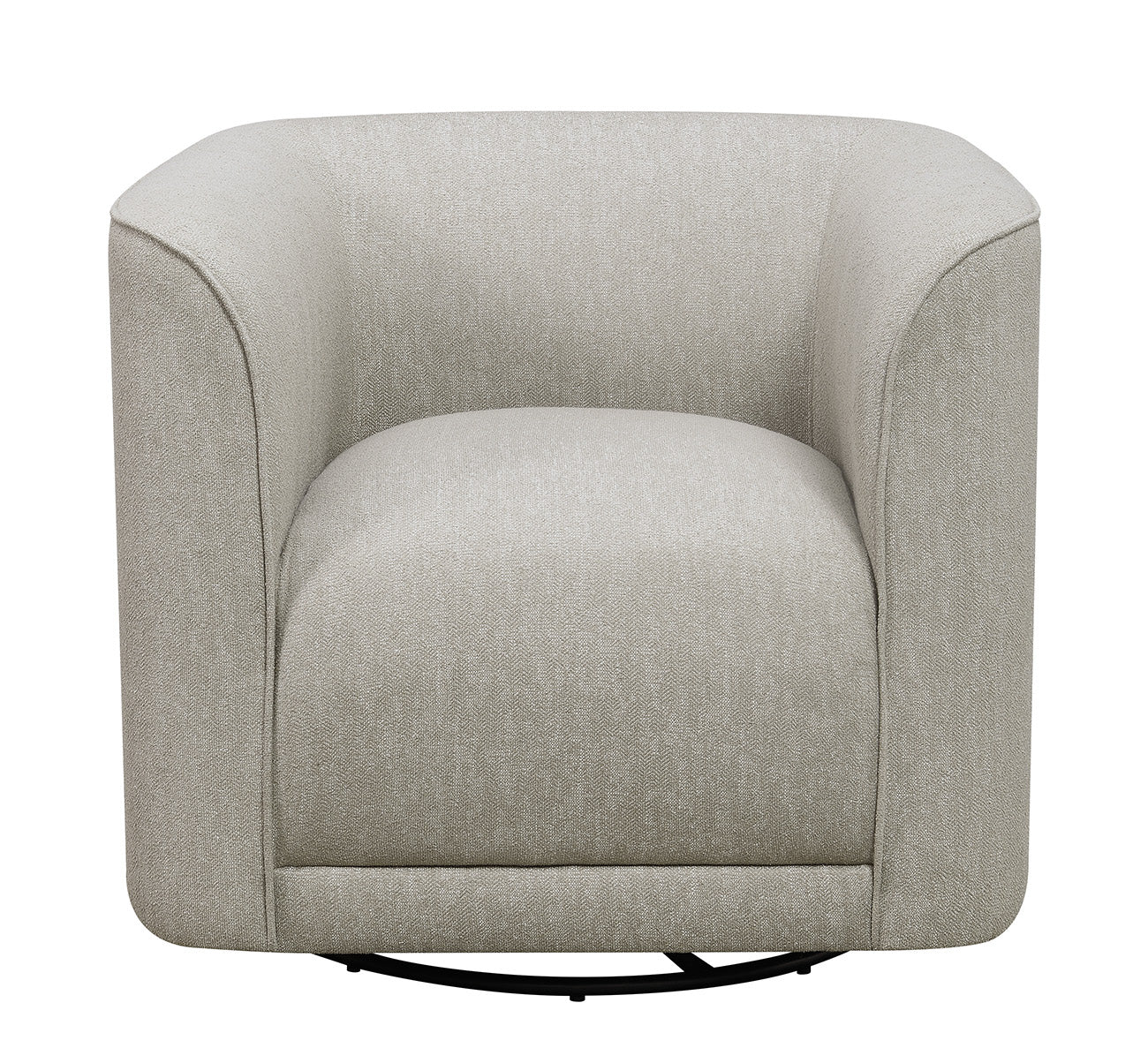 Gray Upholstered Accent Chair