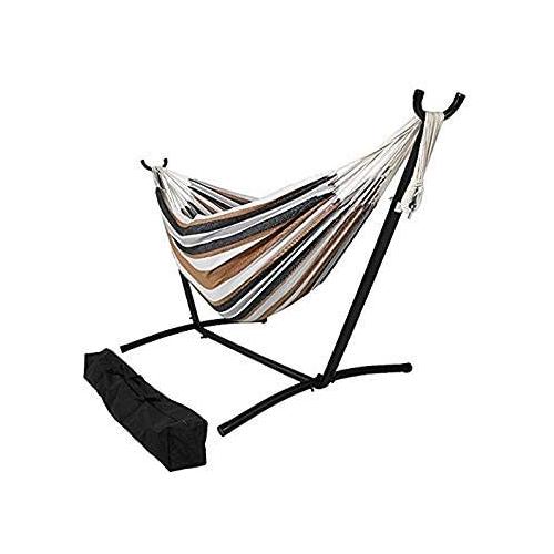 Desert Stripe Double Classic 2 Person Hammock with Stand